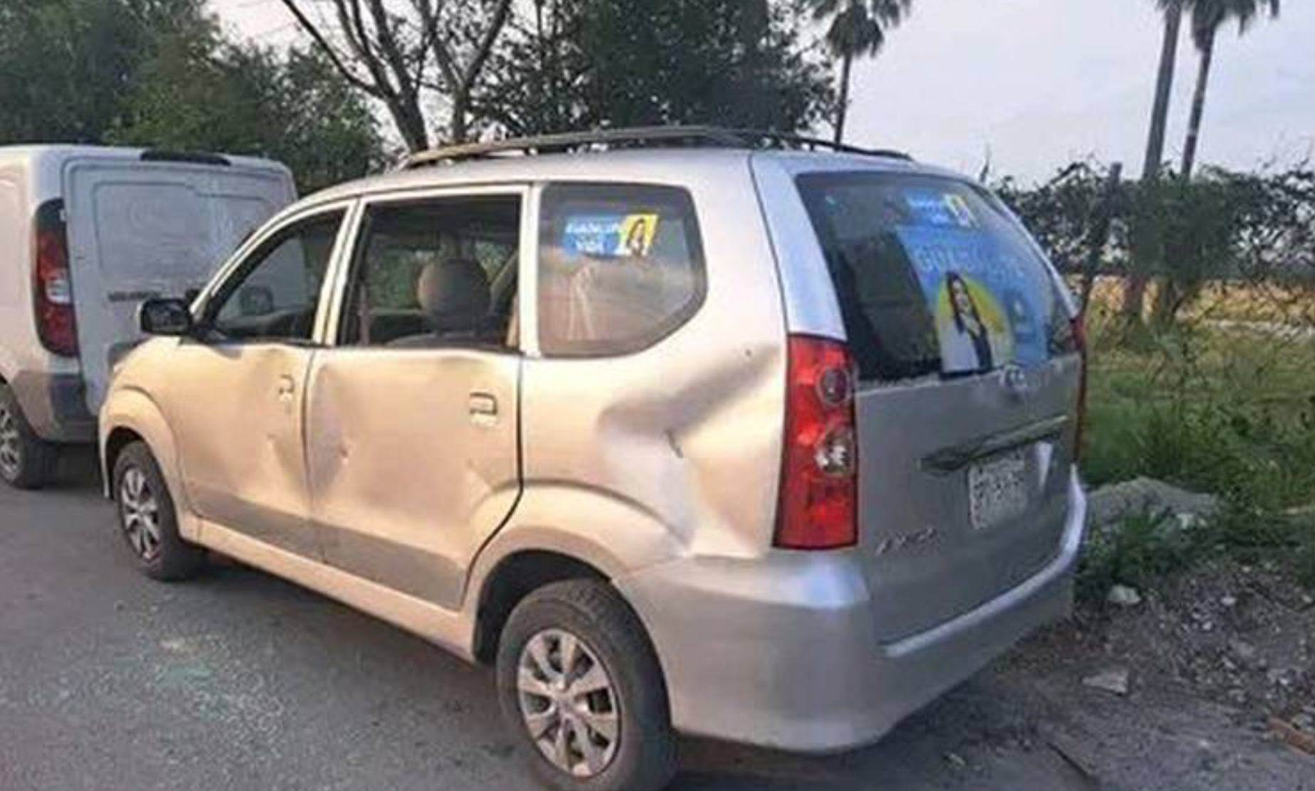 Atacan a balazos camioneta de Linda Padilla, candidata a alcaldesa de Guadalupe, Nuevo León